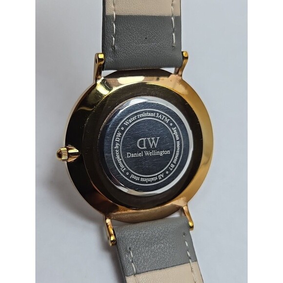 Daniel Wellington Canterbury 36mm Rose Gold Red White Blue Nato Strap New Batt main image 7